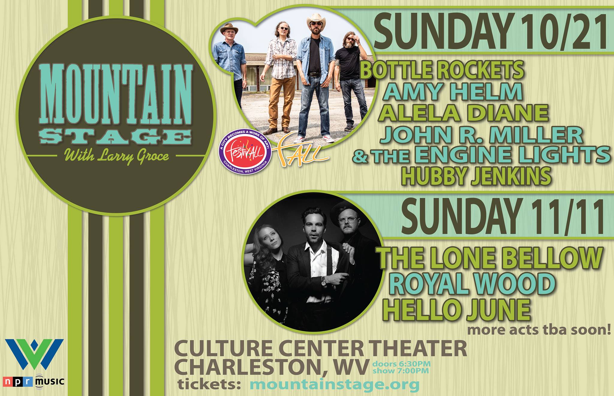 Mountain Stage / October 21, 2018